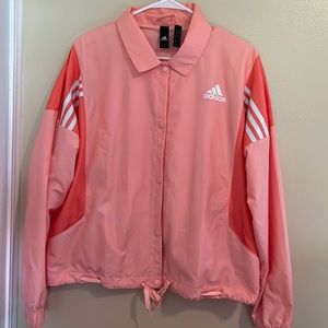 Adidas Women's Cropped Track Jacket Size XL